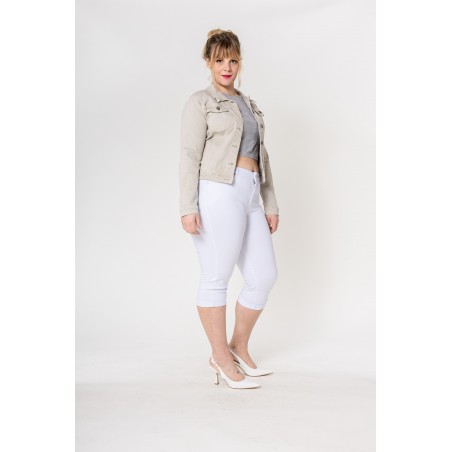 Veste cintrée courte beige Nina Carter - Matière noble 36,90 €