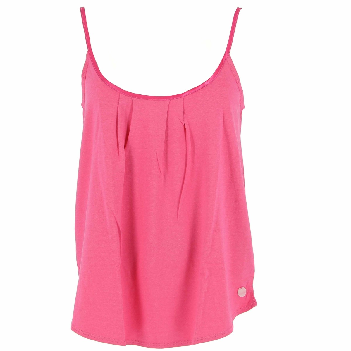 Pyjama femme ARTHUR rose, pantalon et caraco - Matière noble 39.90€