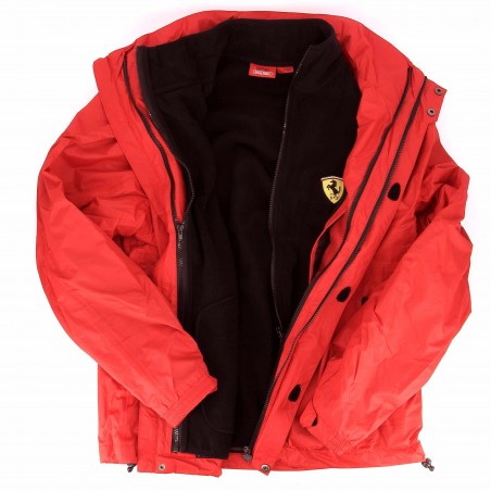 Blouson coupe vent imperméable doublé polaire FERRARI - Matière noble 89.90€