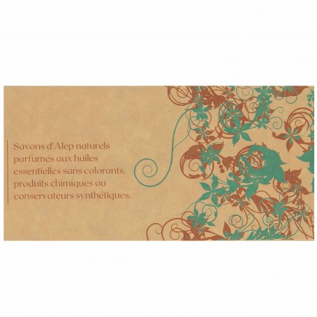 Coffret 4 Savons d'Alep parfumés, diverses senteurs - Matière noble 11.90€