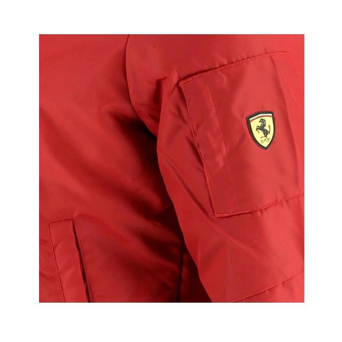 Bomber Jacket femme FERRARI, coloris rouge - Matière noble 59.90€