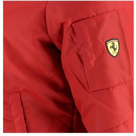 Bomber Jacket femme FERRARI, coloris rouge - Matière noble 59.90€