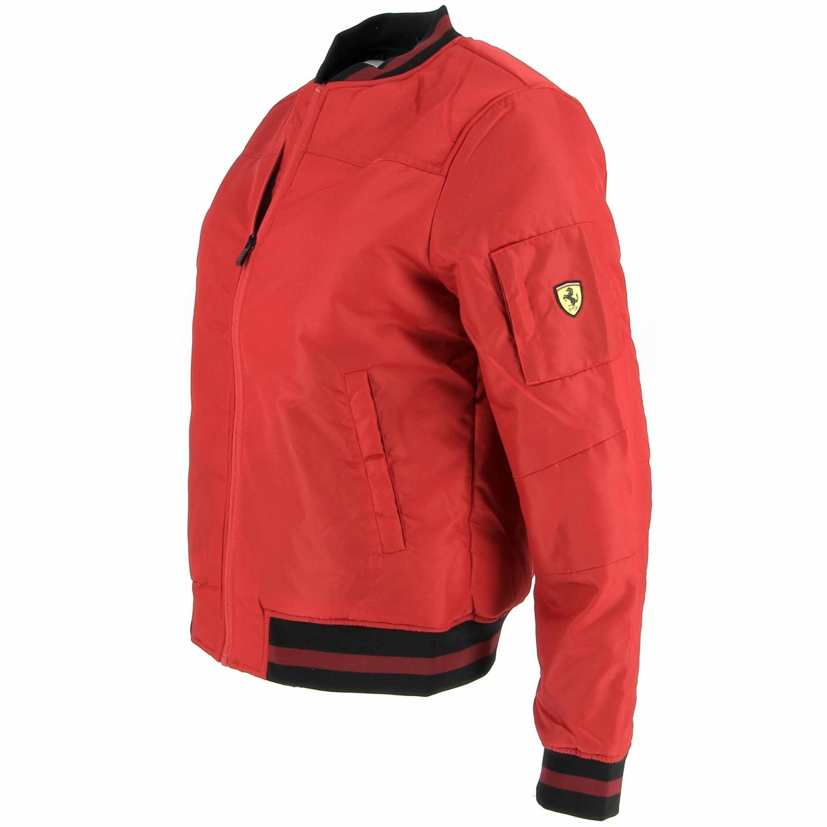 Bomber Jacket femme FERRARI, coloris rouge - Matière noble 59.90€