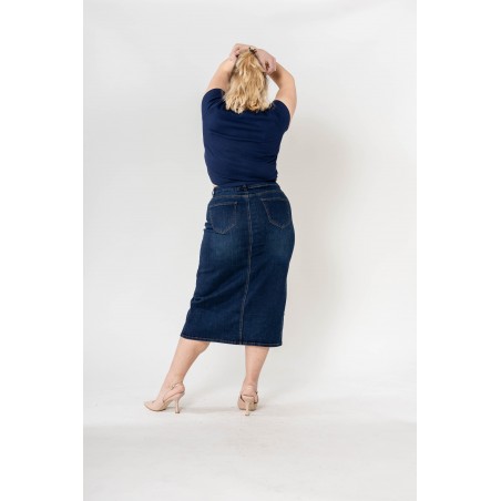 Jupe Denim longue Nina Carter  - Matière noble 29,90€