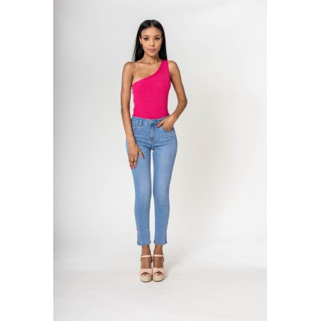 Jean cropped stretch Coeur 7/8 Nina Carter - Matière noble 29.90€