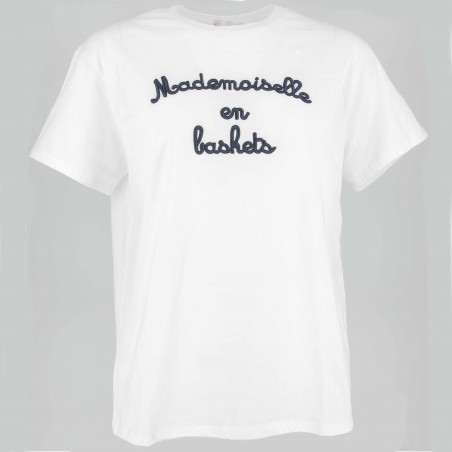 Tee-shirt Mademoiselle en baskets, divers coloris - Matière noble 16.90€