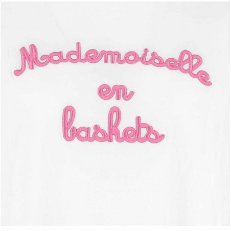 Tee-shirt Mademoiselle en baskets, divers coloris - Matière noble 16.90€
