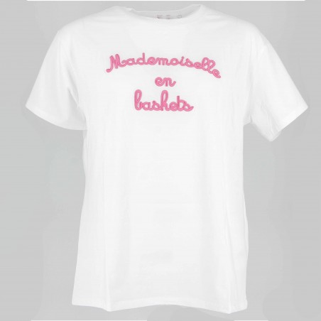 Tee-shirt Mademoiselle en baskets, divers coloris - Matière noble 16.90€