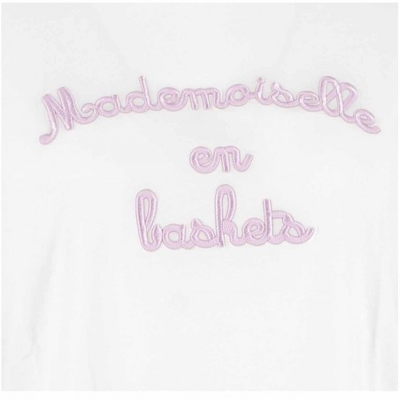 Tee-shirt Mademoiselle en baskets, divers coloris - Matière noble 16.90€