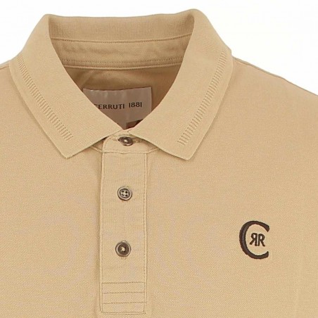 Polo homme nouvelle collection CERRUTI 1881 beige - Matiere-noble
