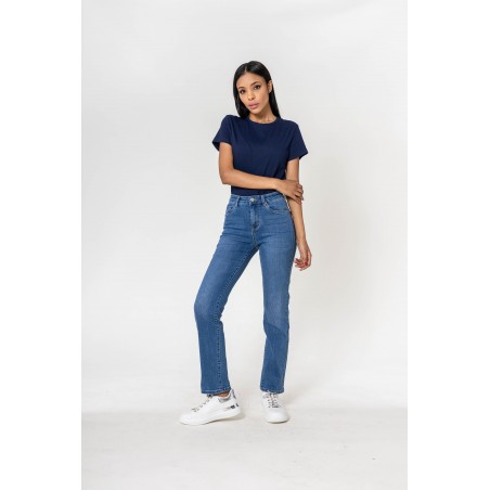 Jean droit stretch Nina Carter femme - Matière noble 29,90€