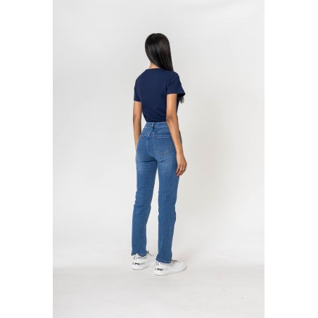Jean droit stretch Nina Carter femme - Matière noble 29,90€
