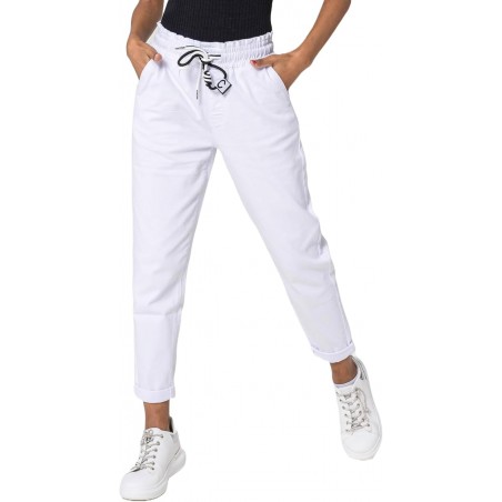 Pantalon ample blanc Nina Carter - Matière noble 29,90€