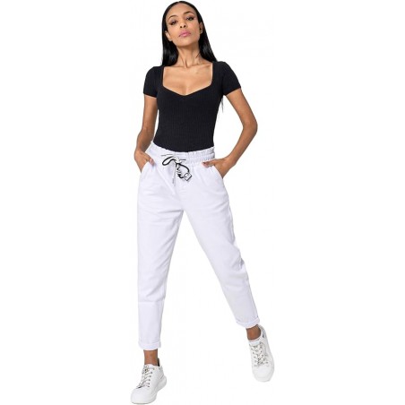 Pantalon ample blanc Nina Carter - Matière noble 29,90€