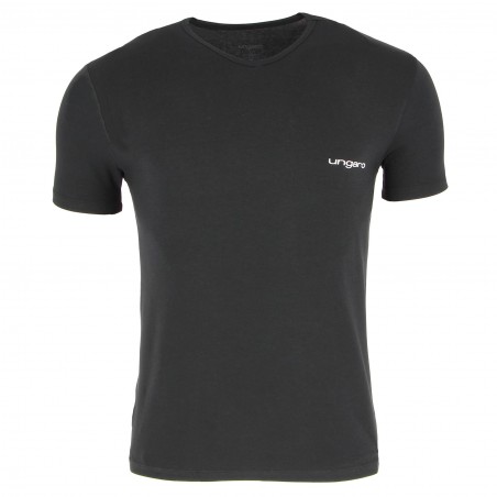 Tee shirt UNGARO noir, col rond - Matière noble11,90 €