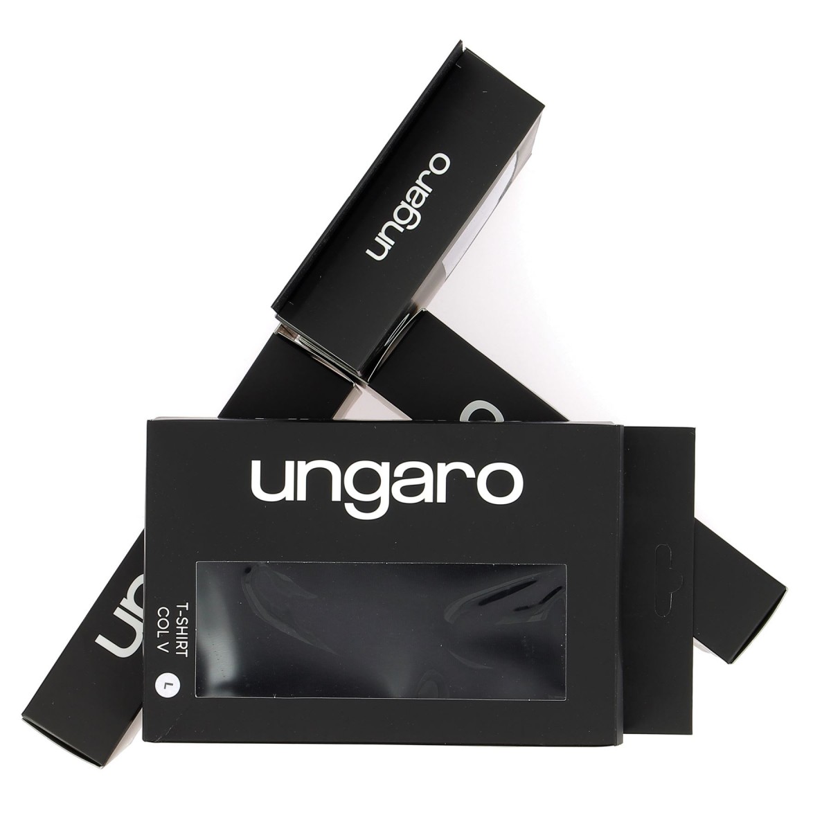 T-shirt UNGARO blanc pas cher -  Matière-noble 11,90€