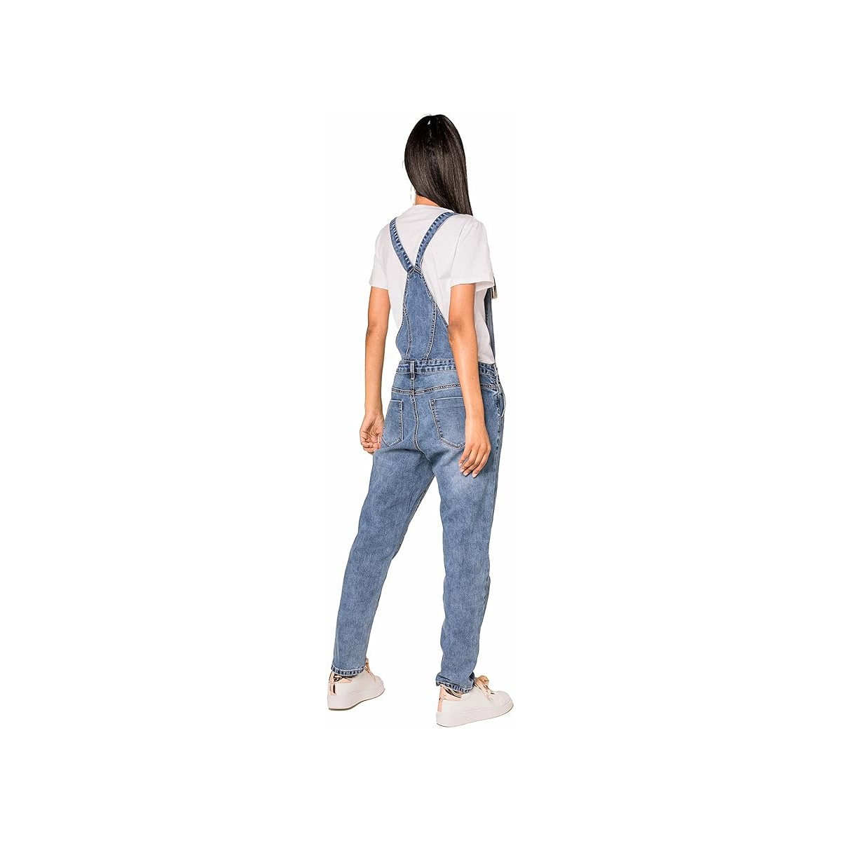 Salopette en jean femme Nina Carter, prix imbattable - Matière noble 39.90€