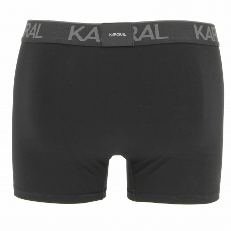 Pack de 2 boxers KAPORAL : gris / noir - Matiere-noble 12.90€