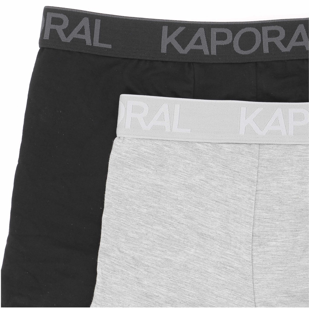 Pack de 2 boxers KAPORAL : gris / noir - Matiere-noble 12.90€