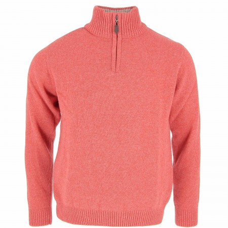 PULL HOMME CORAIL COL...