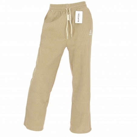 Pantalon jogging velours Wide Leg noir - Matière noble 23.90€