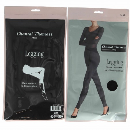 Legging sans couture opaque Chantal THOMASS noir - Matière noble 12.90€