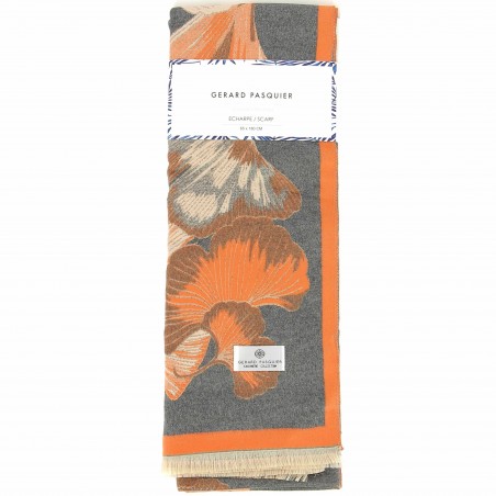 Grande écharpe GERARD PASQUIER, divers motifs et coloris - Matière noble 19,90€