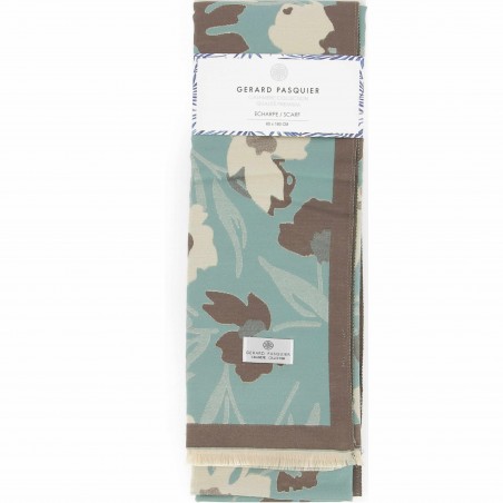 Grande écharpe GERARD PASQUIER, divers motifs et coloris - Matière noble 19,90€