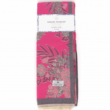Grande écharpe GERARD PASQUIER, divers motifs et coloris - Matière noble 19,90€