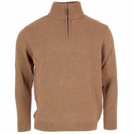 PULL MARRON CLAIR COL...