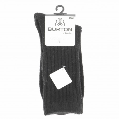 Chaussettes basses femme laine et Angora Burton - Matiere noble 4.90€