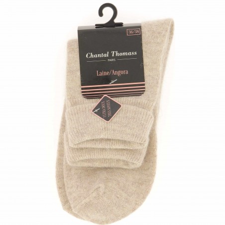 Chaussettes  Chantal Thomass 39% Angora, divers coloris - Matière noble 6.90€