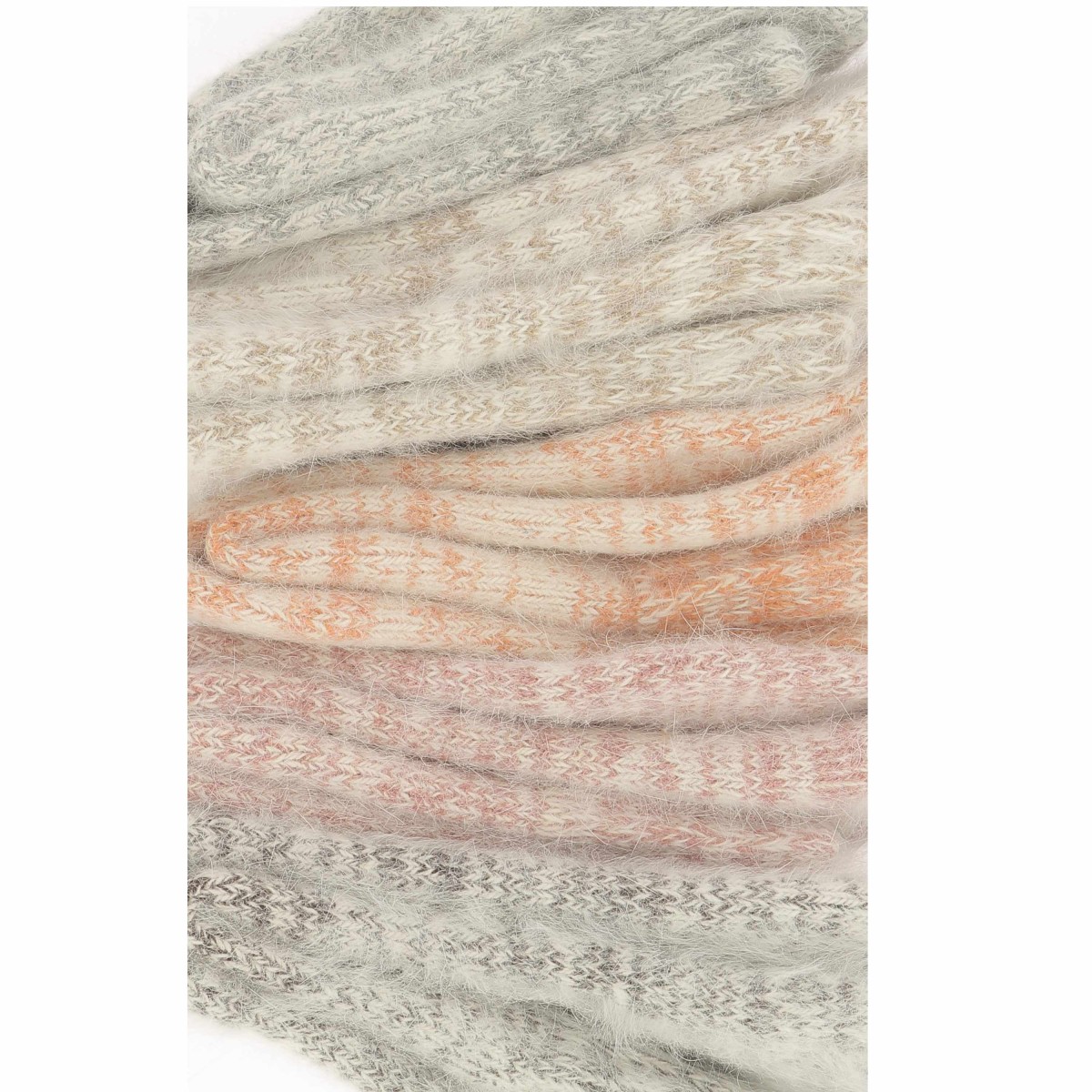 Chaussettes  Ch. Thomass 39% Angora, orange clair- Matière noble 6.90€