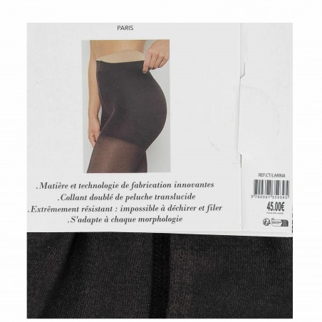 Collant thermique effet transparent Chantal THOMASS noir - Matière noble 12.90€