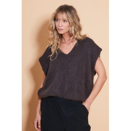 Pull sans manche 30% Alpage, divers coloris - Matière noble