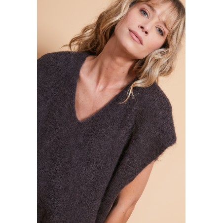 Pull sans manche 30% Alpage, divers coloris - Matière noble