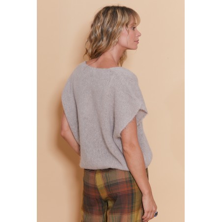 Pull sans manche 30% Alpage, divers coloris - Matière noble