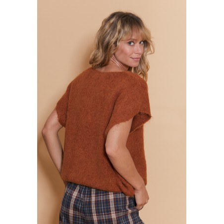 Pull sans manche 30% Alpage, divers coloris - Matière noble