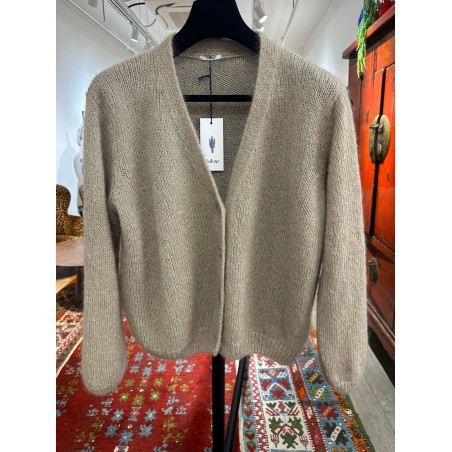 Gilet Mohair femme, divers coloris - Matière noble