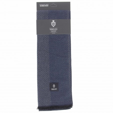 Echarpe homme Georges RECH, motifs chevrons - Matière noble 15.90€