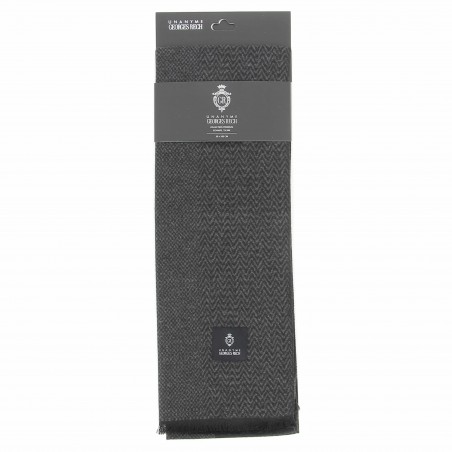 Echarpe homme Georges RECH, motifs chevrons - Matière noble 15.90€