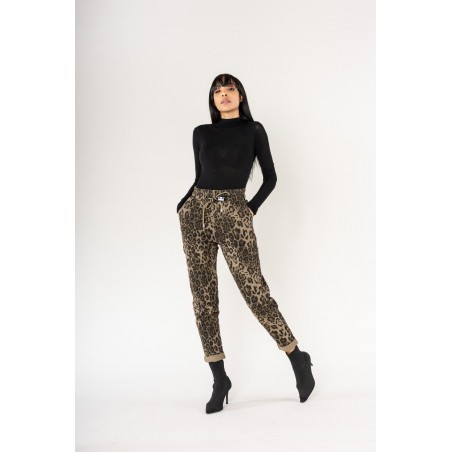 Pantalon ample imprimé léopard Nina Carter - Matière noble 33,90€