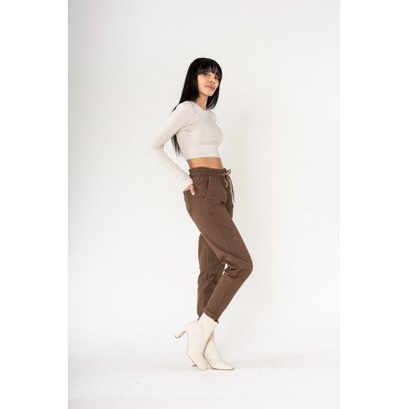 Pantalon ample beige Nina Carter - Matière noble 29,90€
