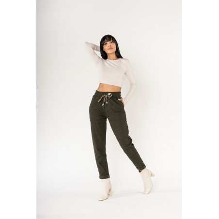 Pantalon ample beige Nina Carter - Matière noble 29,90€