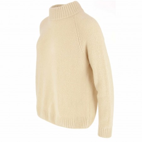 Pull alpaga et laine, divers coloris - Matière noble 34.90€