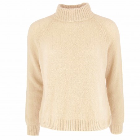 Pull alpaga et laine, divers coloris - Matière noble 34.90€