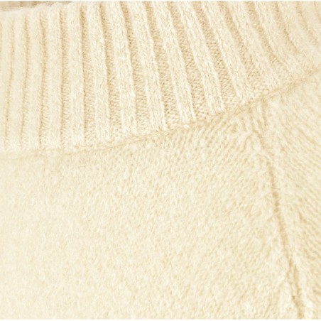 Pull alpaga et laine, divers coloris - Matière noble 34.90€