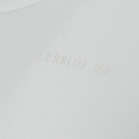 CERRUTI 1881 TEE SHIRT UNDERWEAR COL V BLANC