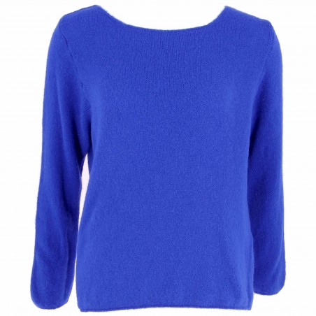 Pull Alpaga, col bateau,  divers coloris - Matière noble 42.90€