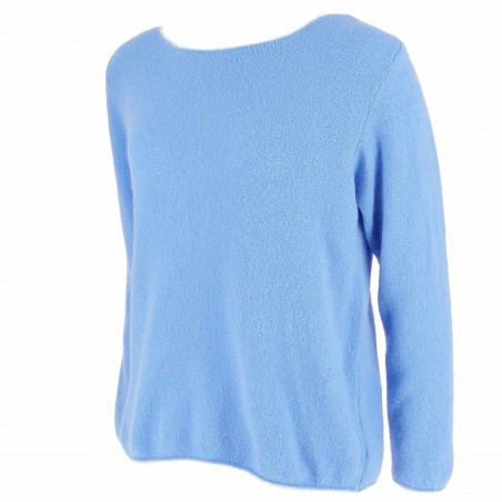 Pull Alpaga, col bateau, divers coloris - Matière noble 42.90€